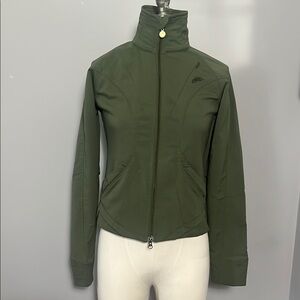 Nike VINTAGE XS Green Tennis Full Zip Jacket